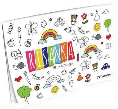 BLOK RISALNI A4, 13 listni, RISANKA