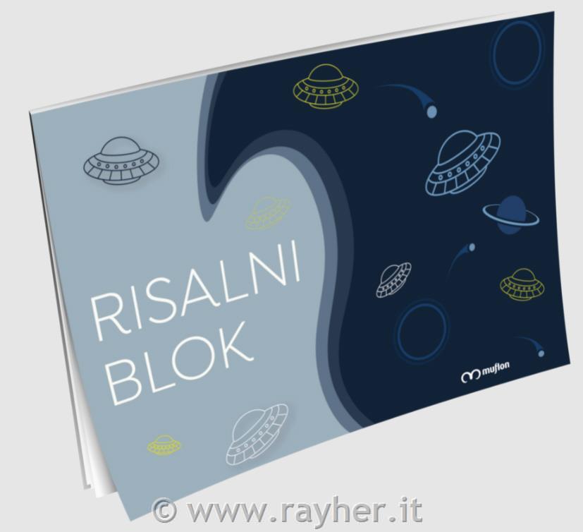 Risalni blok A3, 140g, 10 listni