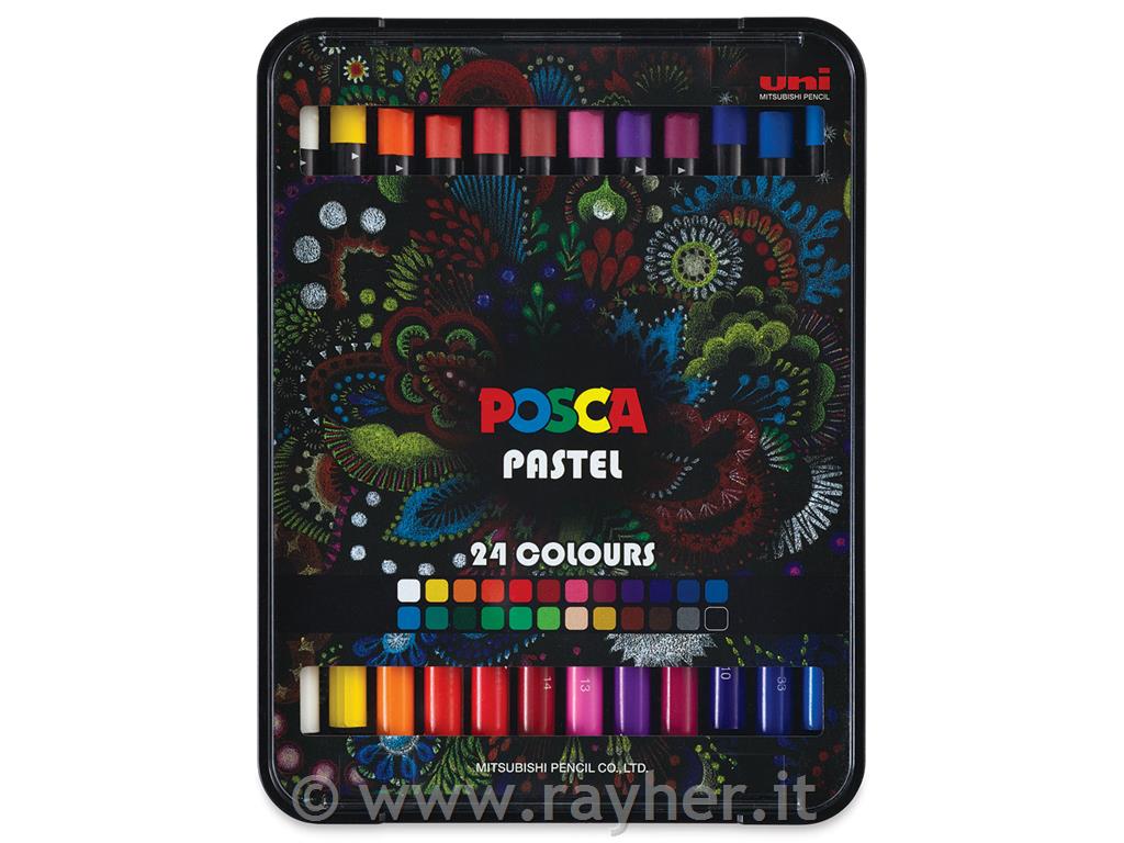 Posca pasteli oljni set 24