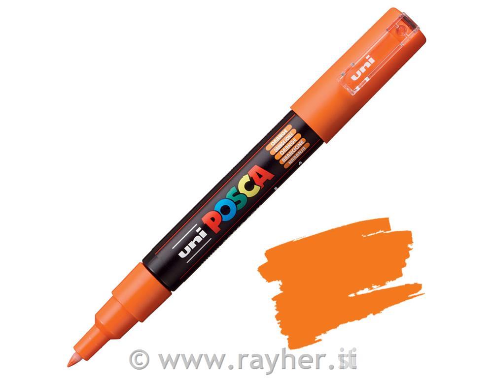 Uni POSCA marker; p.tonda 0,7 mm bullet;; orange