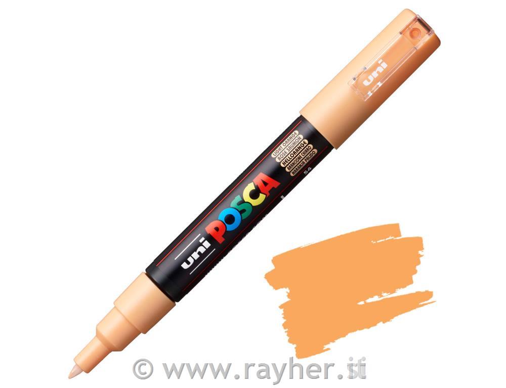 Uni POSCA marker; tip 0,7 mm bullet;sv.orange