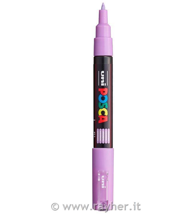 Uni POSCA marker; tip 0,7 mm bullet;lavender