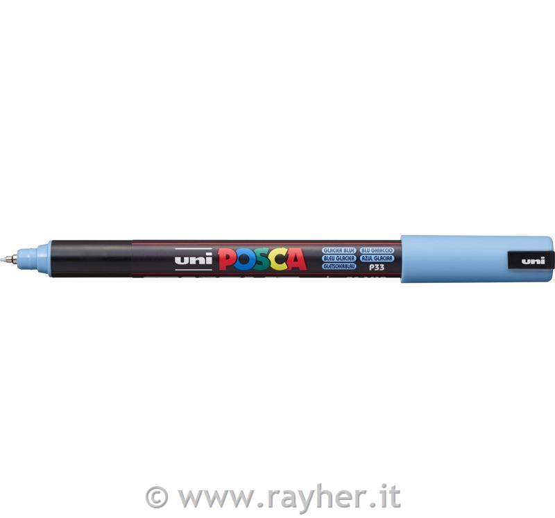 Uni POSCA marker; p.tonda 0,7 mm metal;; sky blue