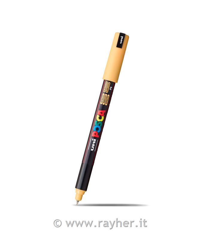 Uni POSCA marker; p.tonda 0,7 mm metal;; apricot