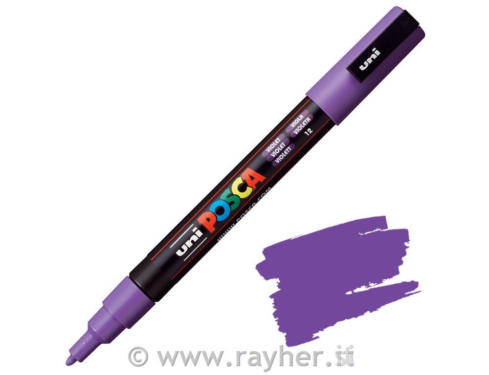 Uni POSCA marker; p.tonda 0,9-1,3 mm; violet
