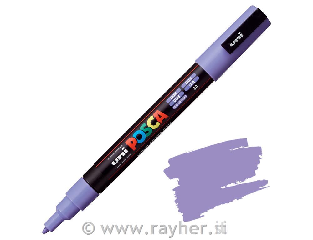 Uni POSCA marker; p.tonda 0,9-1,3 mm; sv.violet