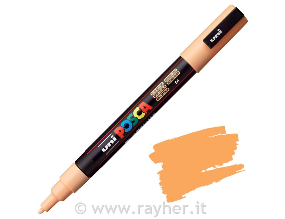 Uni POSCA marker; p.tonda 0,9-1,3 mm; light orange