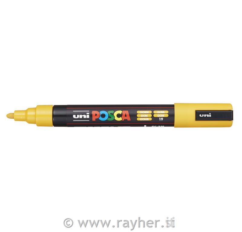 Uni POSCA marker; tip 1,8-2,5 mm;ocker