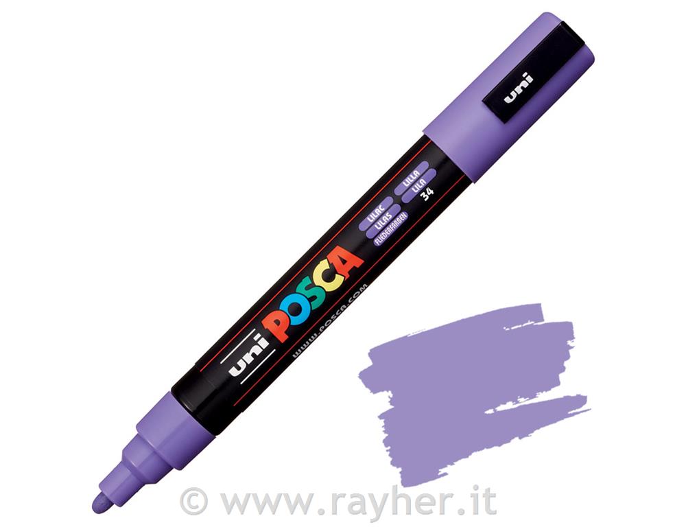 Uni POSCA marker; tip 1,8-2,5 mm;light violet