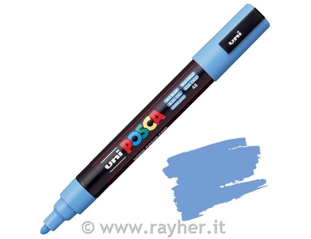 Uni POSCA marker; tip 1,8-2,5 mm;sky blue