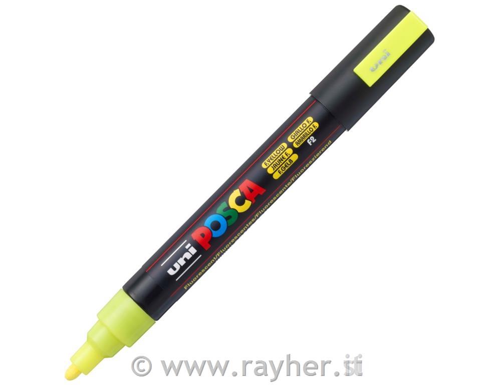 Uni POSCA marker; tip 1,8-2,5 mm;fluo yellow