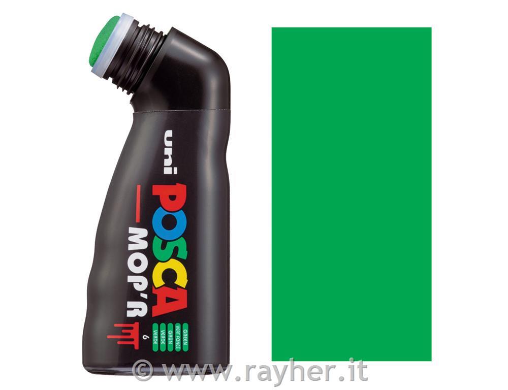 POSCA Uni flomaster; konica 3-19 mm gobica; zelen