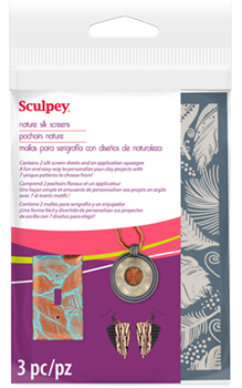Sculpey Silk Screen Nature, set