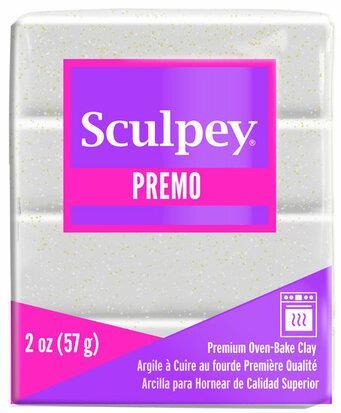PREMO! Sculpey 57 g White Gold Glitter