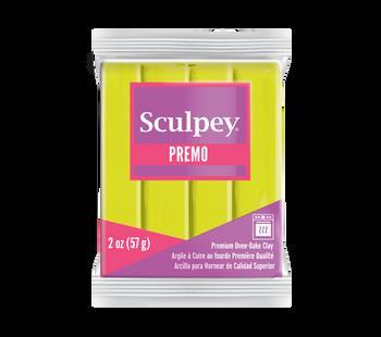 PREMO! Sculpey 57g Fluorescent Yellow