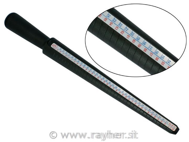 MERILNIK ZA PRSTANE, ČRN, 270MM