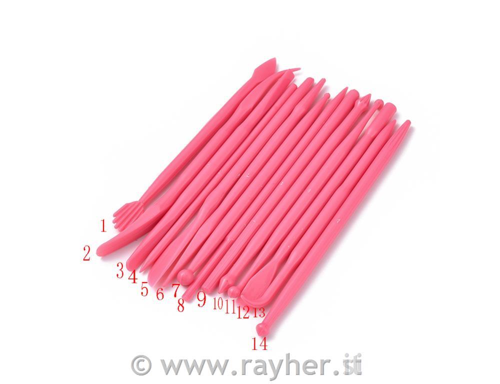 Modelirke za oblikovanje mase, set 14