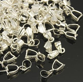 DRŽALO ZA OBESEK, SREBRN 12 -15MM