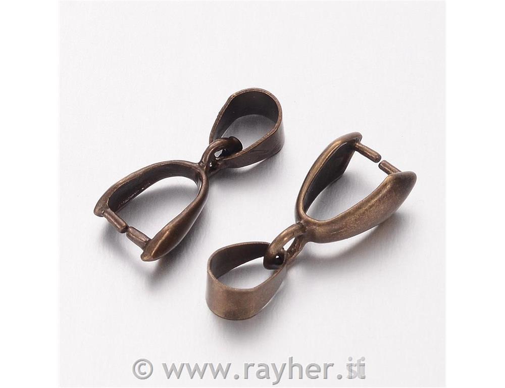 GANCIO PER PENDENTE,COLORE RAME