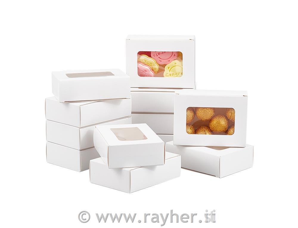 Škatla s prosojnim oknom 158,5x125mm, 1kom