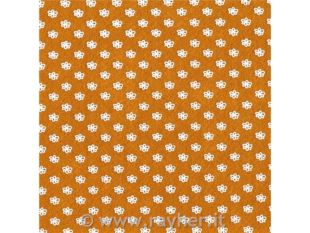 FILC Z VZORCEM 30x30x0.1cm, SV.RJAV Z ROŽICAMI