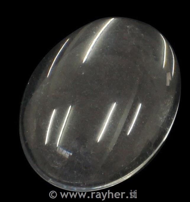 CABOCHON DI VETRO, OVALE