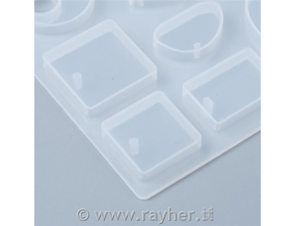 Stampo in silicone, forme di base per gioielli