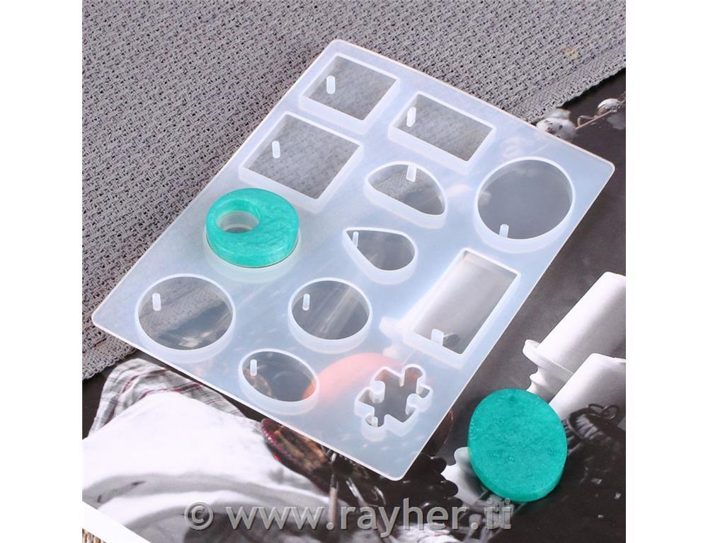 Stampo in silicone, forme di base per gioielli