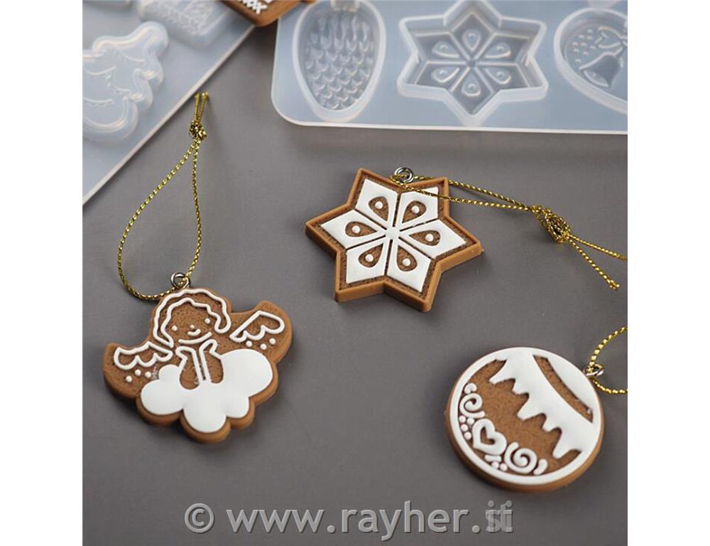 Stampo in silicone, Decorazioni natalizi