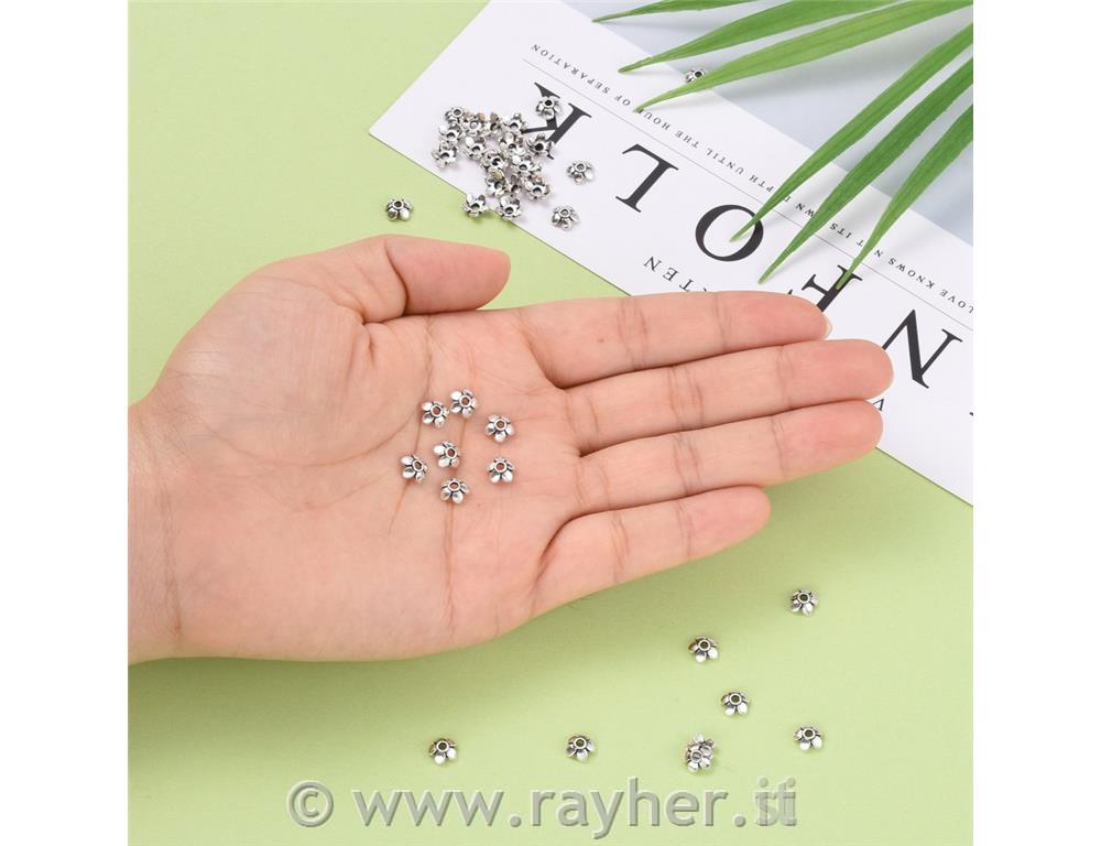 Kapice za perle 6,5mm, set10, Tibetanske