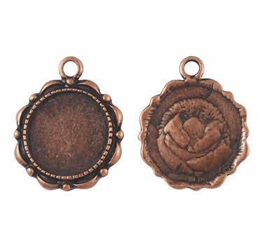 MEDAGLIONE RAME ANTICO