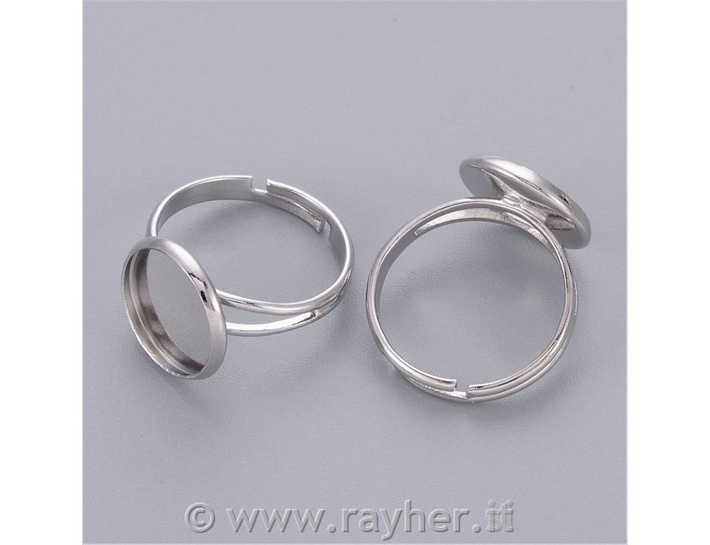 ANELLO COLOR ARGENTO