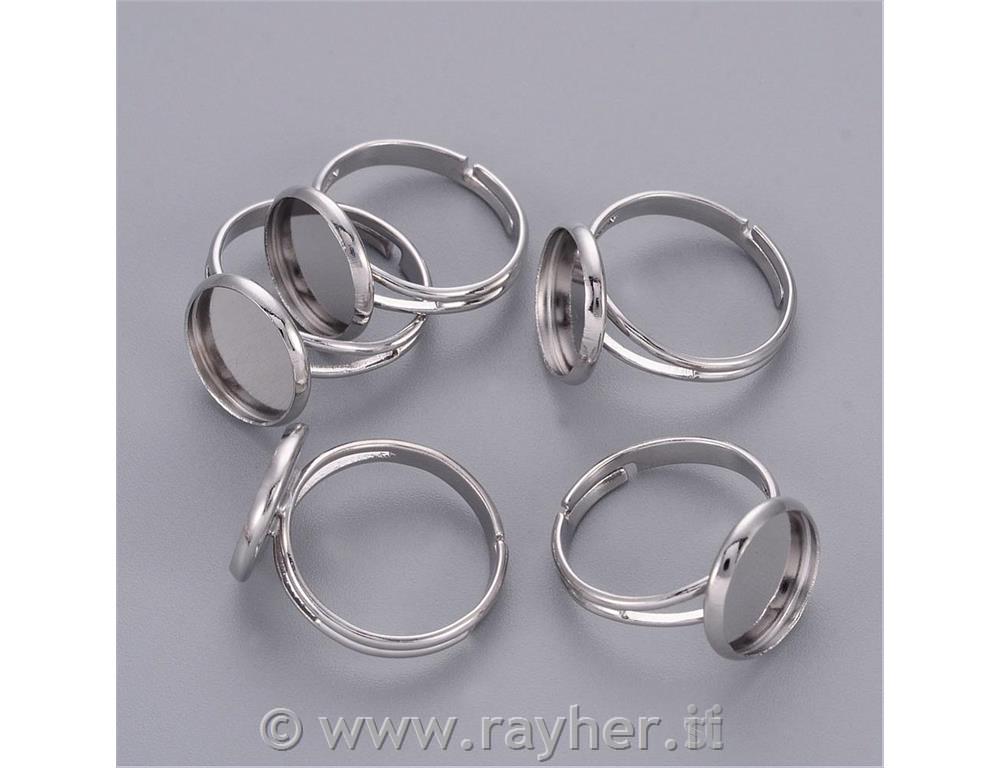 ANELLO COLOR ARGENTO