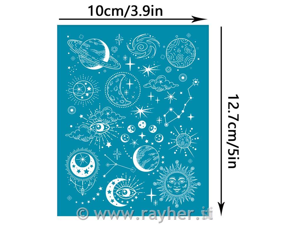 Stencil Silk Screen, Planet