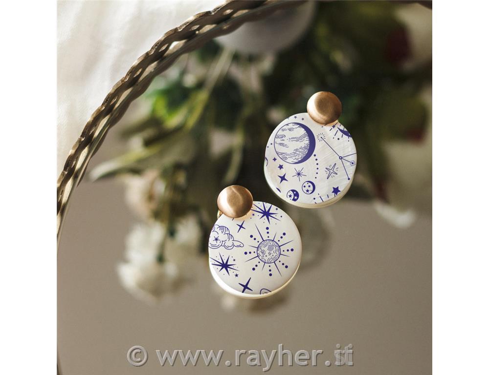 Stencil Silk Screen, Planet