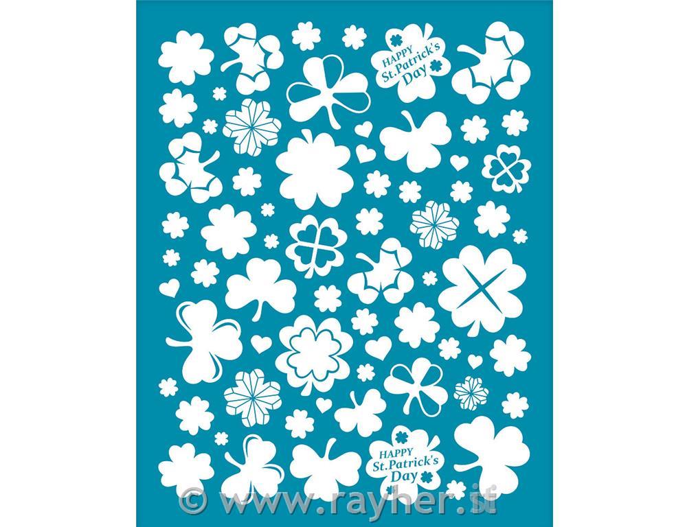 Šablona Silk Screen, Clover