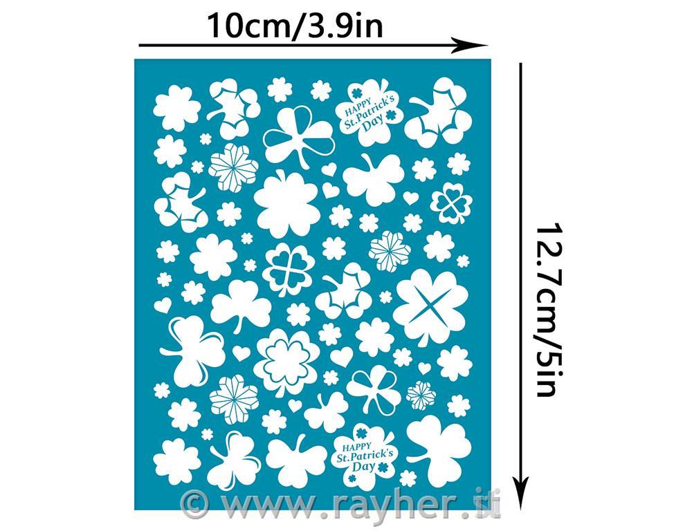 Šablona Silk Screen, Clover