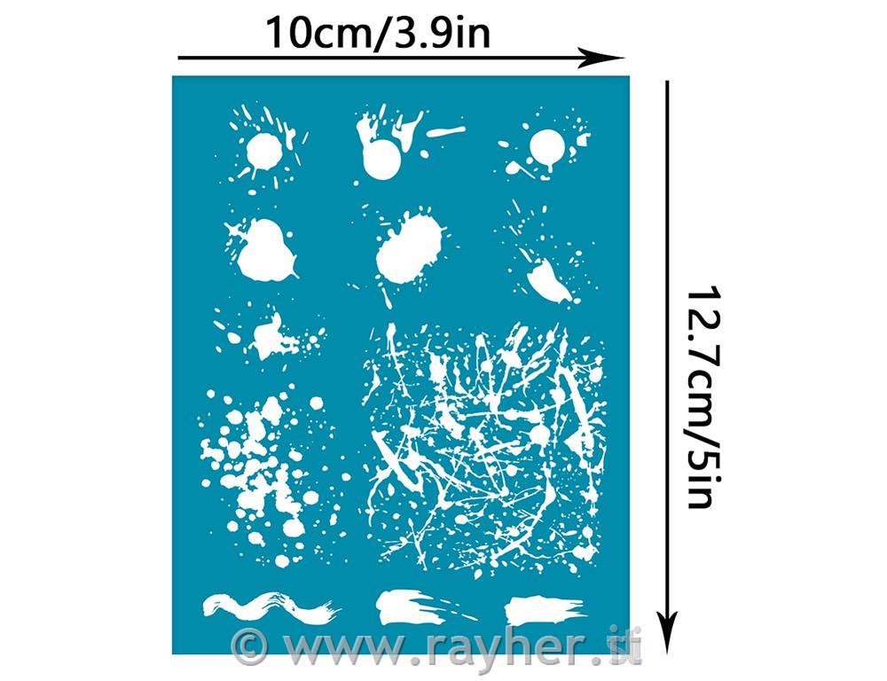 Stencil Silk Screen, Ink Dot Mesh