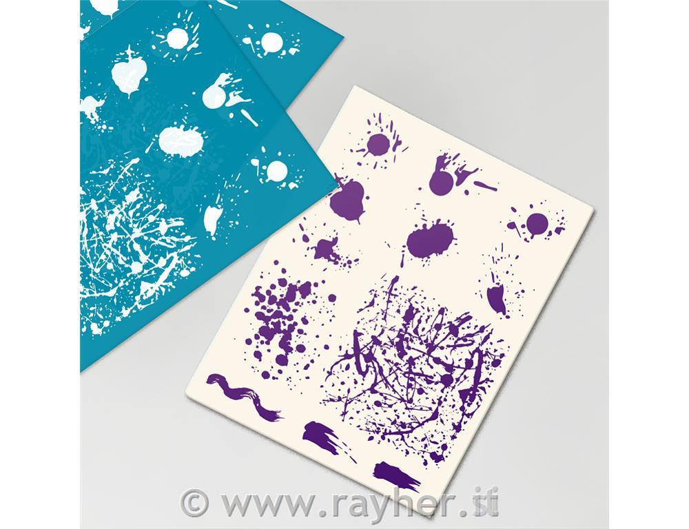 Stencil Silk Screen, Ink Dot Mesh