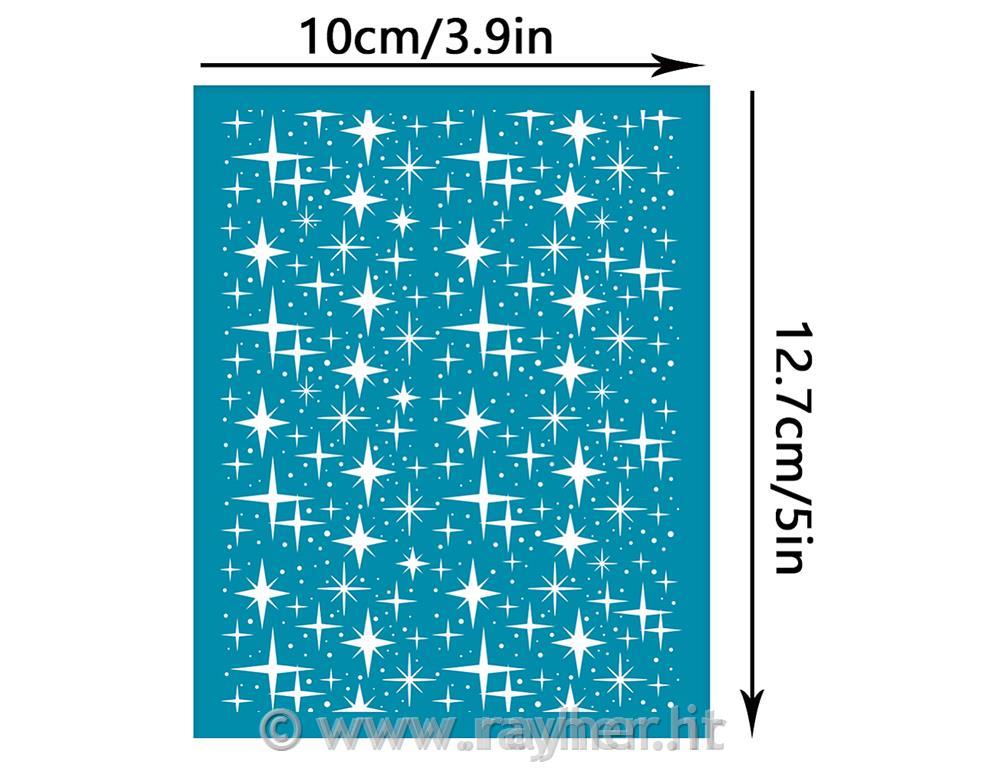 Šablona Silk Screen, Star