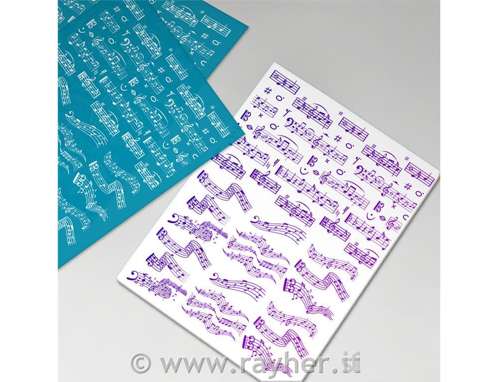 Stencil Silk Screen, Musical Note