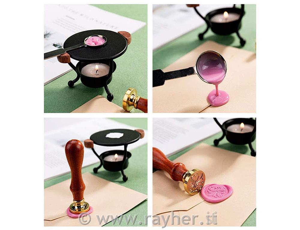 Set per sigilli in cera