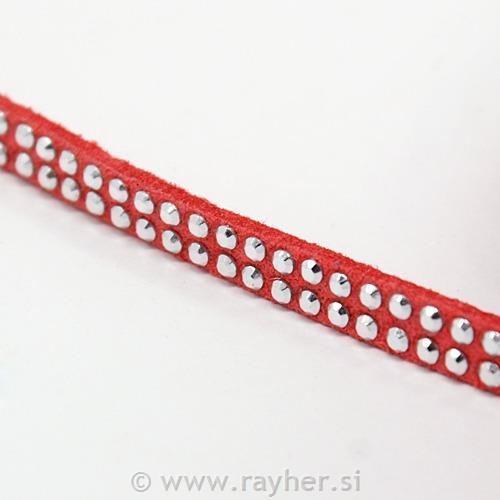 NASTRO DI VELLUTO CON STRASS