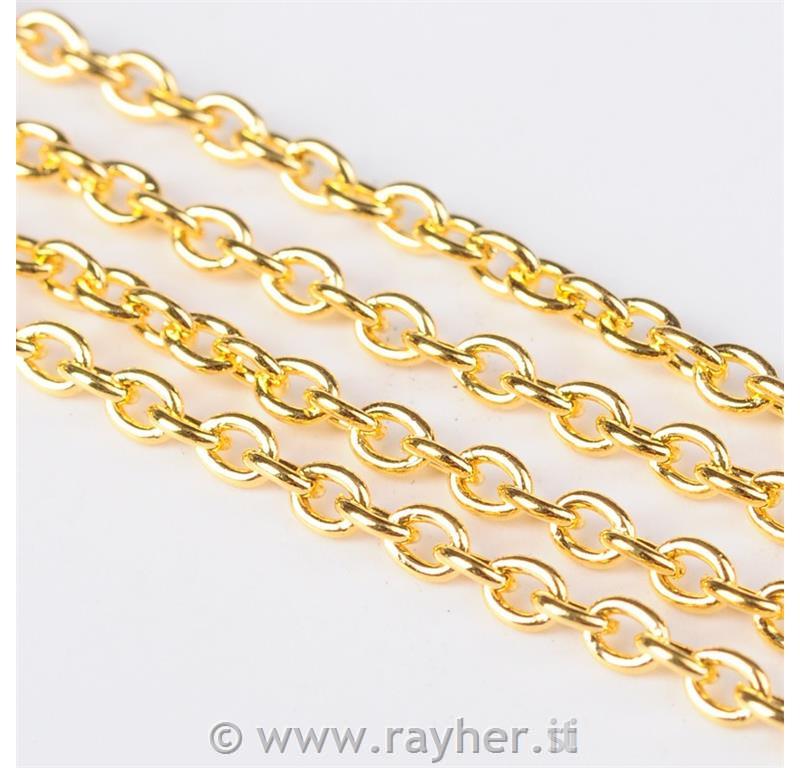 VERIŽICA ZLATE BARVE 1M