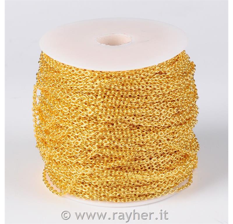 VERIŽICA ZLATE BARVE 1M