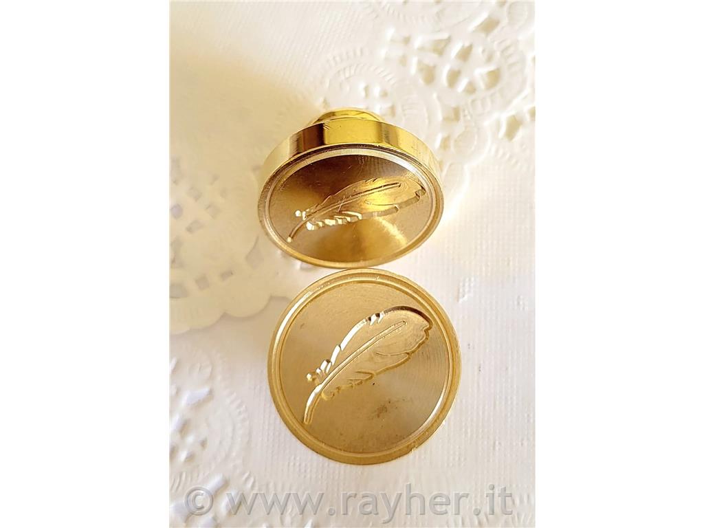 Sigillo per cera, Piuma