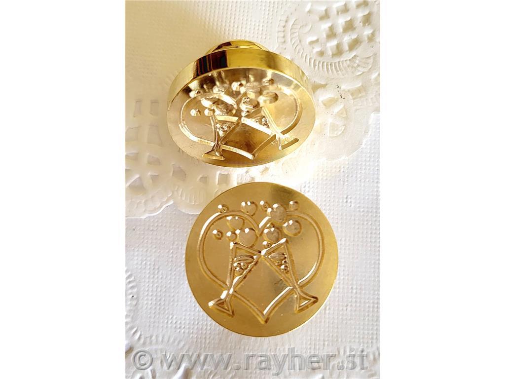 Sigillo per cera, Bicchiere per spumante