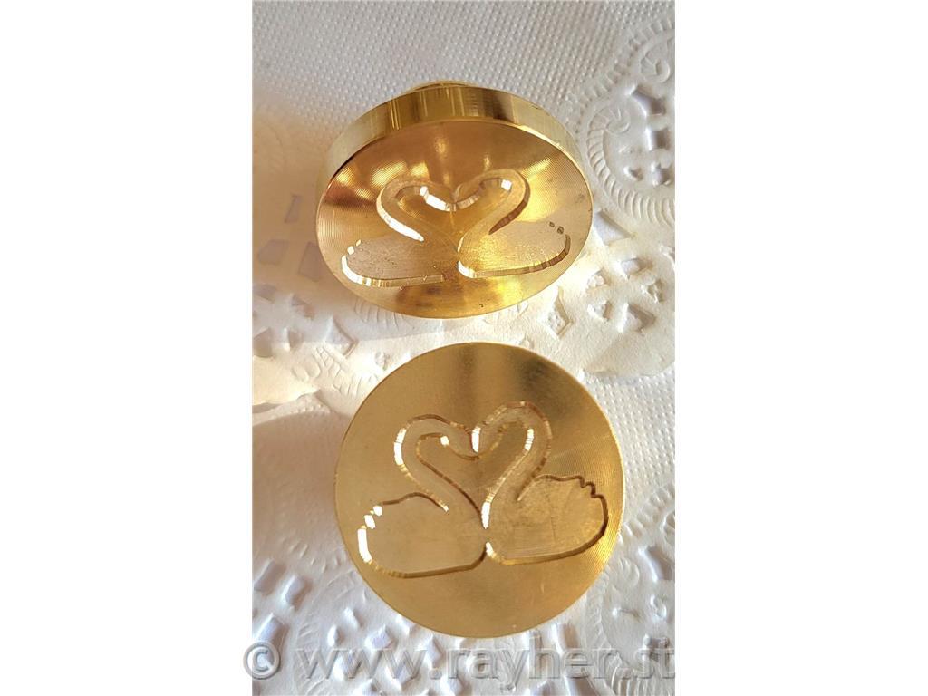 Sigillo per cera, cigni