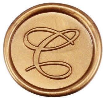 Timbro per ceralacca, lettera C