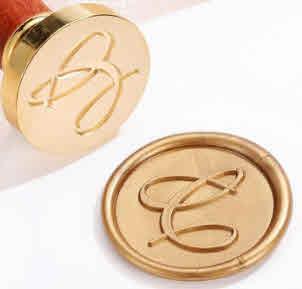 Timbro per ceralacca, lettera C